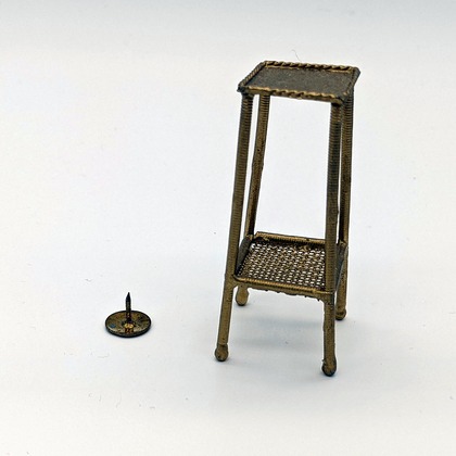 Handmade dollshouse miniature from The Itzy Bitzy Workshop