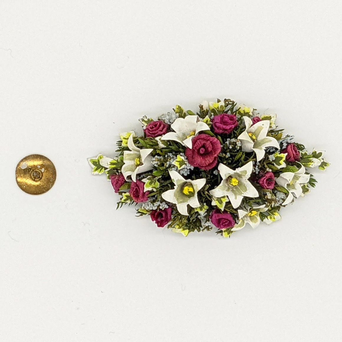 Handmade dollshouse miniature from The Itzy Bitzy Workshop