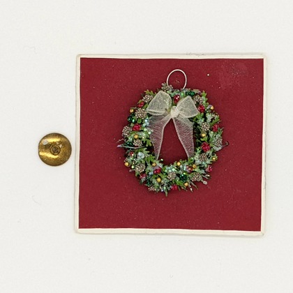 Handmade dollshouse miniature from The Itzy Bitzy Workshop