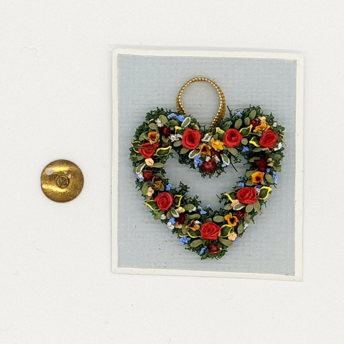 Handmade dollshouse miniature from The Itzy Bitzy Workshop
