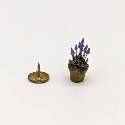 Handmade dollshouse miniature from The Itzy Bitzy Workshop