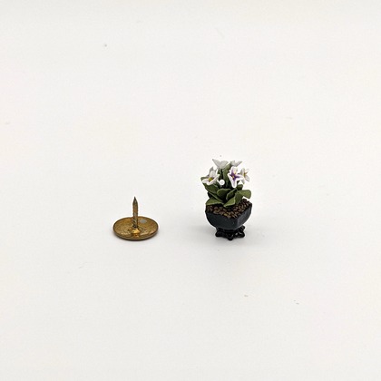 Handmade dollshouse miniature from The Itzy Bitzy Workshop