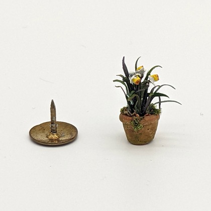 Handmade dollshouse miniature from The Itzy Bitzy Workshop