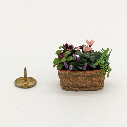 Handmade dollshouse miniature from The Itzy Bitzy Workshop